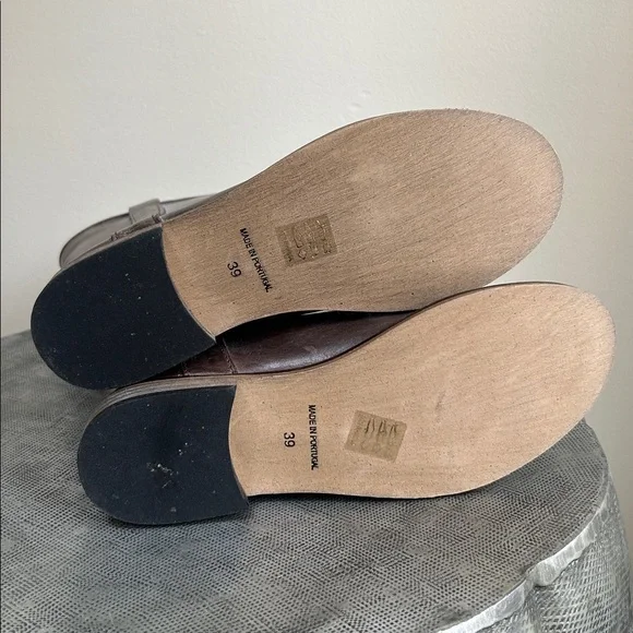 Ivylee Copenhagen ~Handmade Dark Brown Simone Mid-Calf Boots in size 7.5- 8 - Picture 12 of 16